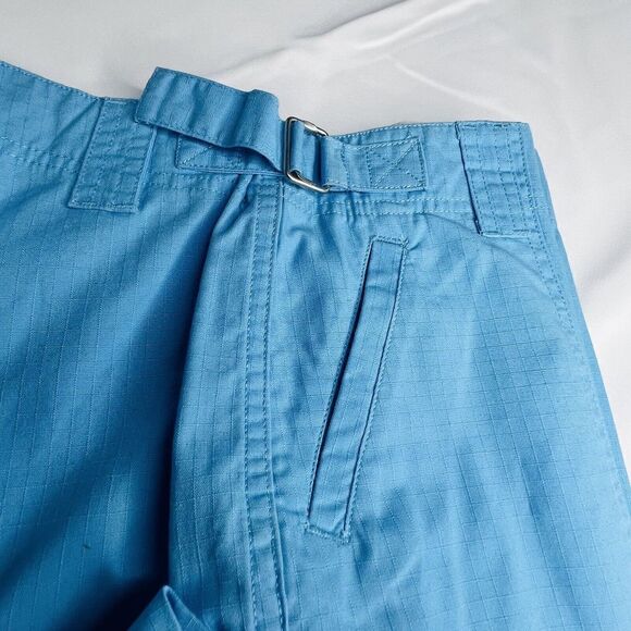 Mountain Lake 10P Womens Pants Capri Cargo Casual Khaki Cotton Floral Aloha 0811 - Picture 3 of 10